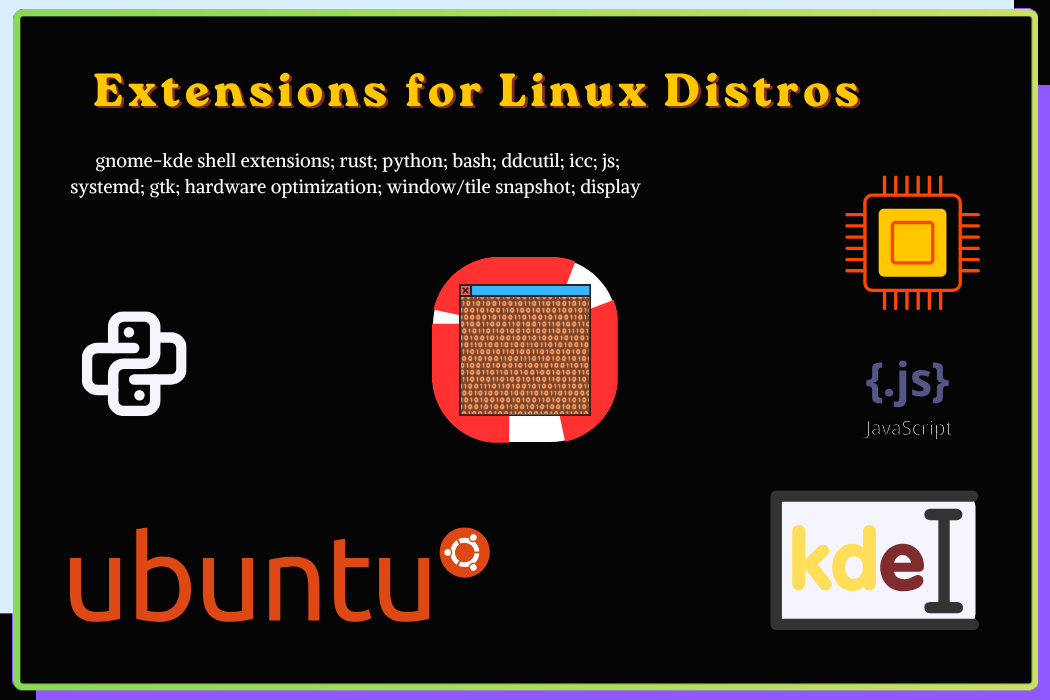 KDE and GNOME Extensions